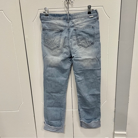 Ivy + Main Cropped Distressed Straight Leg Jeans - Picture 2 of 9